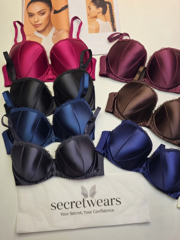 Premium Plus Size D Cup Underwire Bra