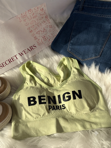 (28-36) Benign ParisWritten Soft Padded Bra