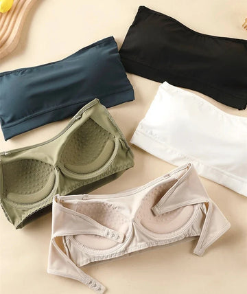 Seamless Strapless (H) Bra Free Size for (28-34) (065)*