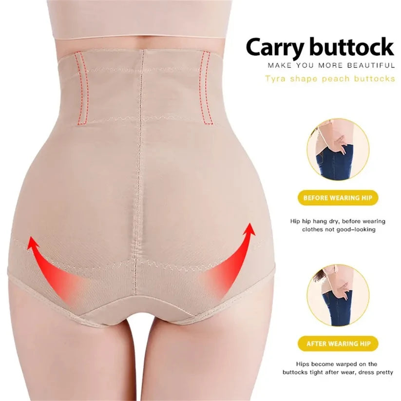 High Waist Panty Style Tummy Shaper with Hooks D19(Floor-3)