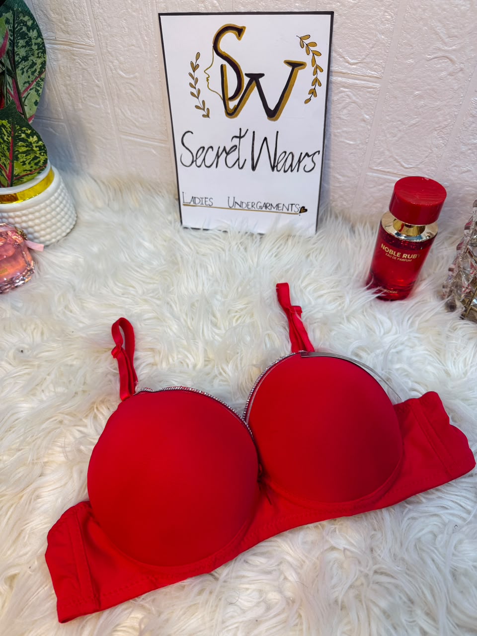 Women’s Elegant Padded Push-Up Bra –