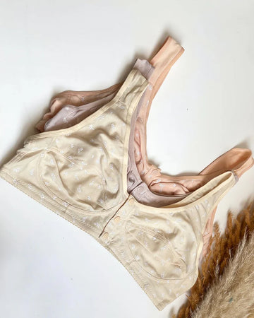 Pack of 2 Front Button Bra (224)