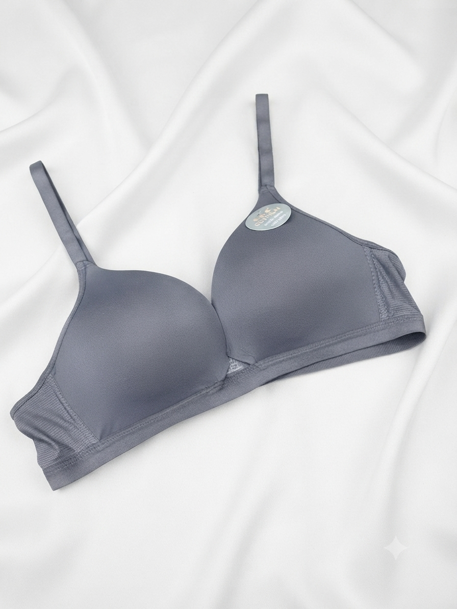 Comfortable Seamless Daily Wear Skin-Color Padded Bra