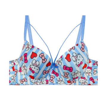 (36-42)b/c size Hello Kitty Daily-wear Push-up Bra(144)*