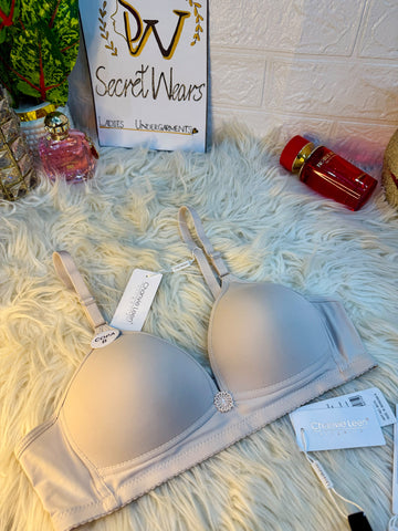 (36-42)B Full Coverage Thin Pad T-Shirt Bra (144)