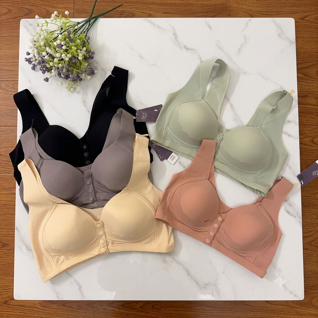 Front Open Daily Wear Soft Padded Bra