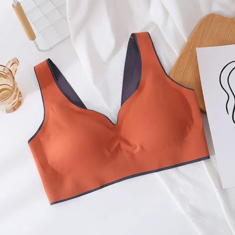 Seamless Full Coverage Anti Rash Bra(090)*